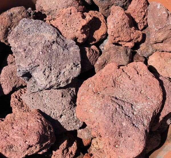 Sac Volcanique Rouge 3/4" - 1 1/2"